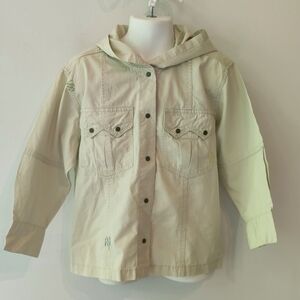 NWT Kenzo France Hooded Shacket Shirt Jacket 4 Yrs